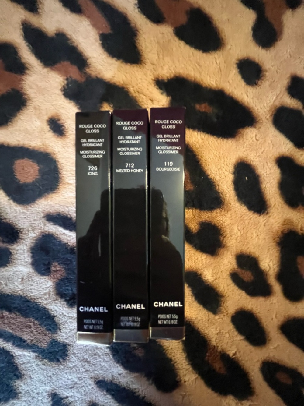 CHANEL Holiday Maximum Brilliance Lip Gloss Trio Rouge Coco Gloss Set NIB! - Picture 9 of 10